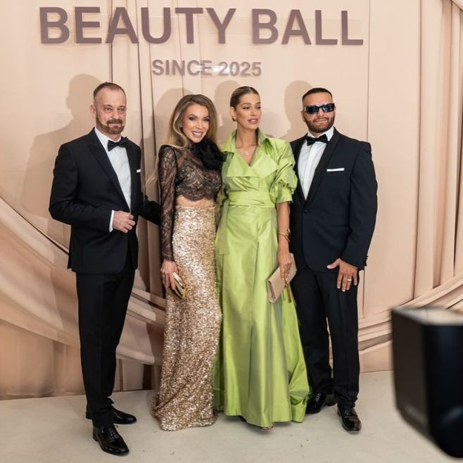 . BEAUTY BALL . JANKA & JASMINA & RYTMUS . Dress: @jana_pistejova_pistejka Tuxedo: @lombardifashionba Place: Bratislavsky...